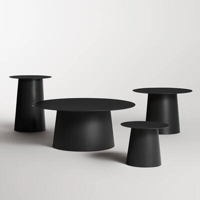 丹麦设计师茶几小圆桌网红奶茶甜品店桌子边桌角几边几户外咖啡桌