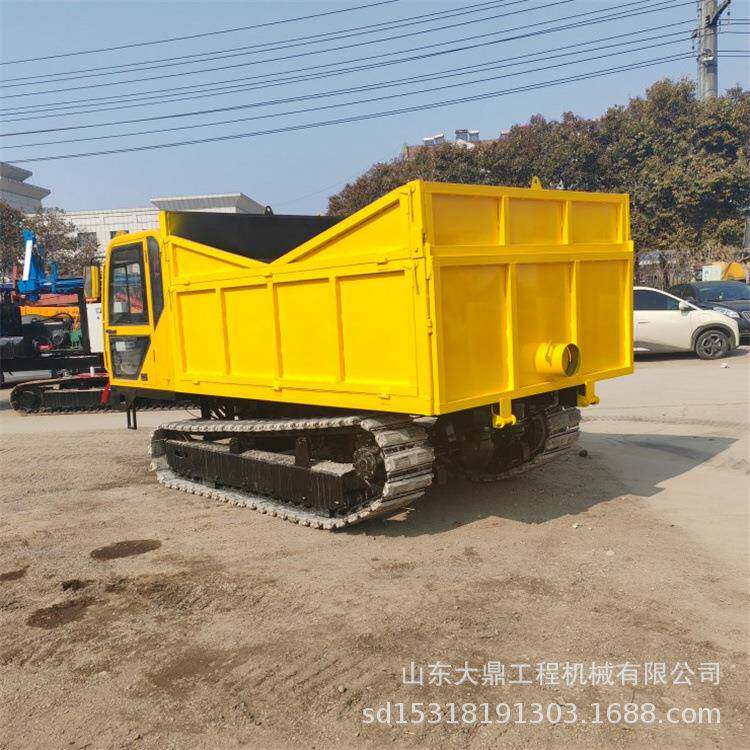 履带运输爬山机4缸履带式运输车适用于全地形转运方便