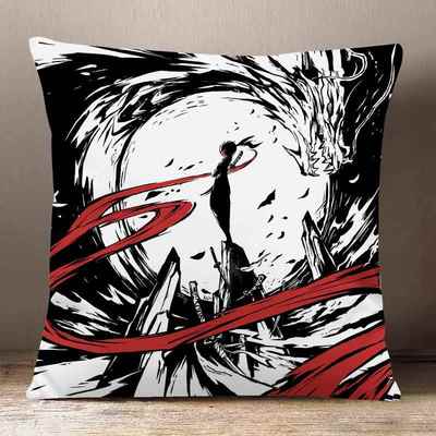 高档忍者必须死3周边小黑苍牙小漫椒动手游双忍面高清定制琳抱枕3