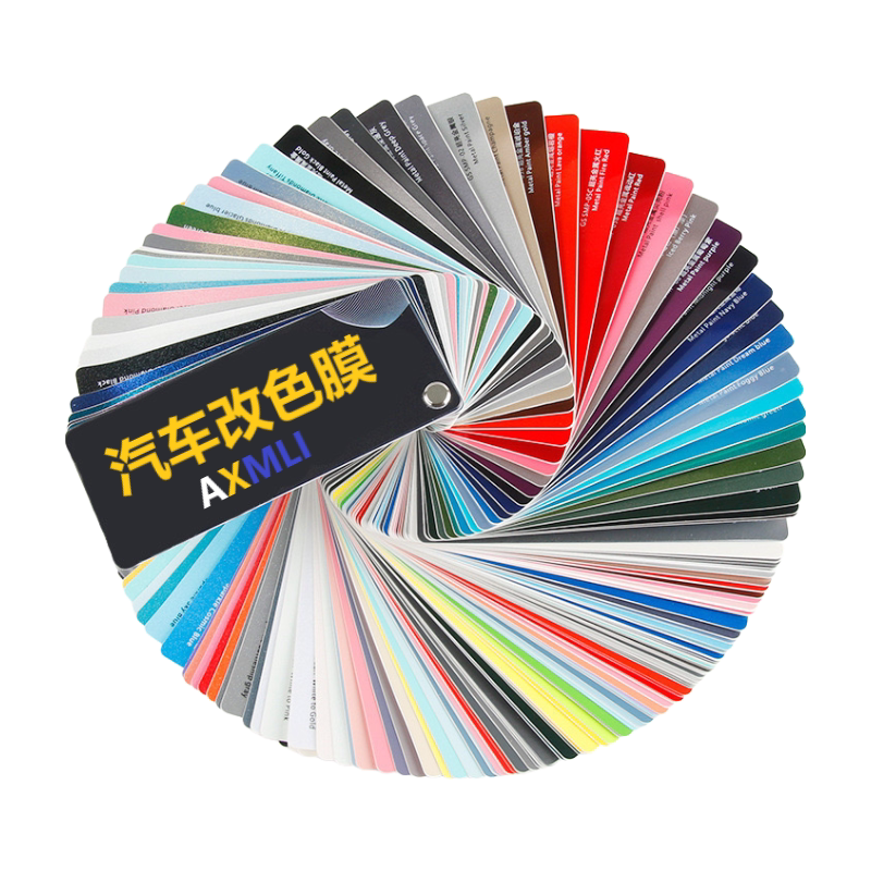 PET原厂鎓绿色汽车改色贴膜全车身贴膜改装电动摩托车贴膜工厂