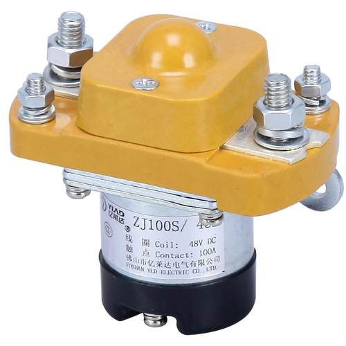 亿莱达电气零件ZJ100DS低压接触器直流接触器自动控制系统元件器