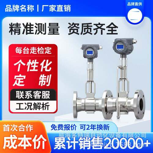 多特瑞源头工厂在线带压更换传感器涡街流量计招理