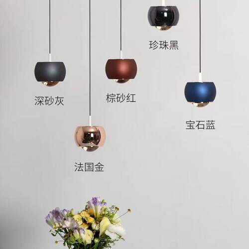 新款直销北欧床头吊灯现代简约卧室书房客厅餐厅玄关升降调节网红