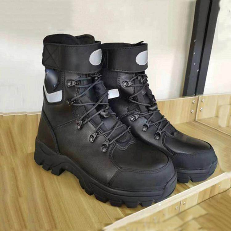 火场阻燃隔热救火靴防砸耐高温灭火作业防护靴森林防火靴