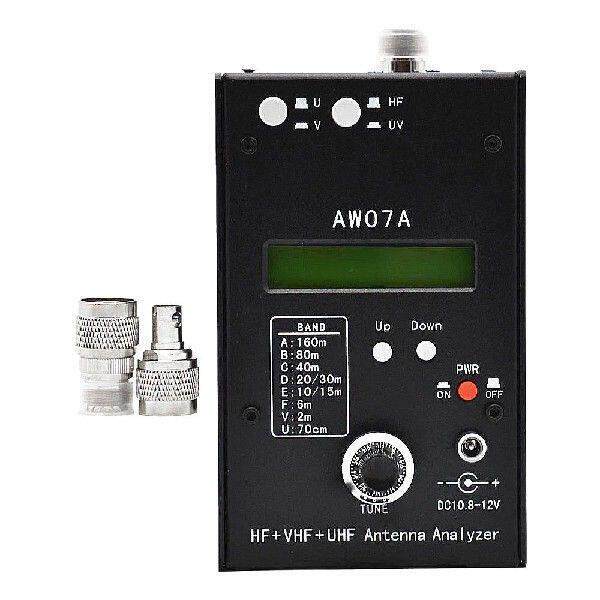 HF/VHF/UHF AW07A 1.5-470MHZ 160M Impedance SWR Antenna - 实物图