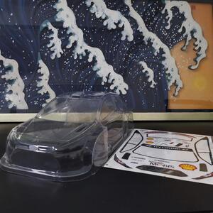 聚乐1:10现代i20拉力遥控车外壳PC软车壳 拉力漂移配件宽190mm