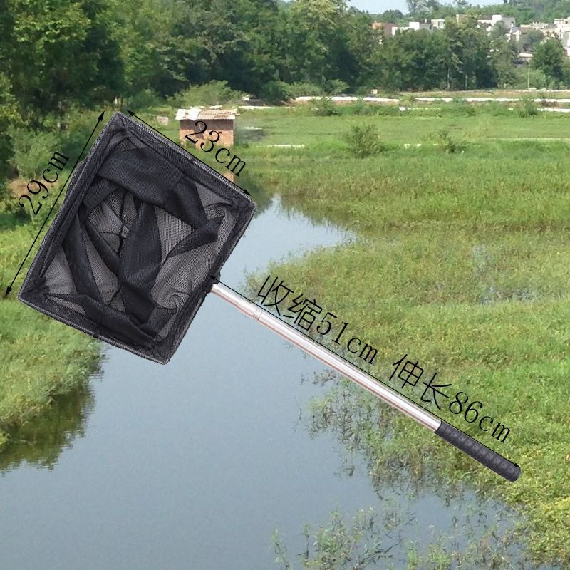 水族箱鱼缸渔捞清洁抄网抄网杆