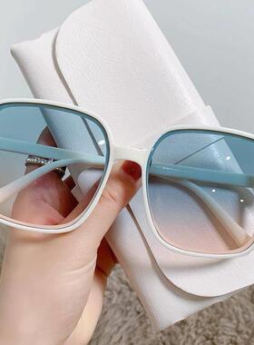 经典奢侈品牌设计师大框架方形太阳镜