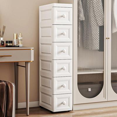 抽屉式夹缝隙置物架15cm窄侧面靠墙边小立柜子抽拉储物25公分收纳