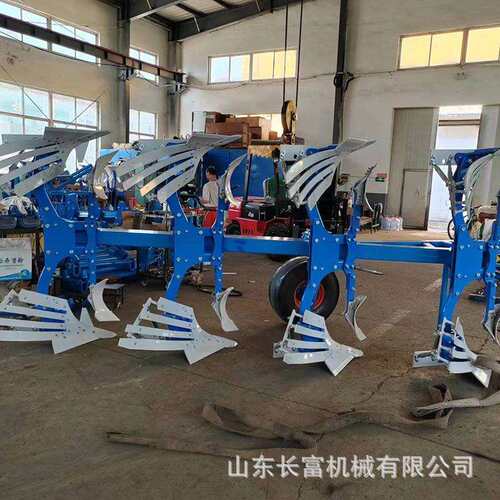 液压翻犁加厚锰钢双向栅条犁转 新款卡压座调FIO幅侧移液 翻转犁