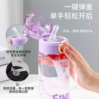 卧床病流防食喝水重力球人吸管杯年人呛防FAJ漏老人专用水杯护老