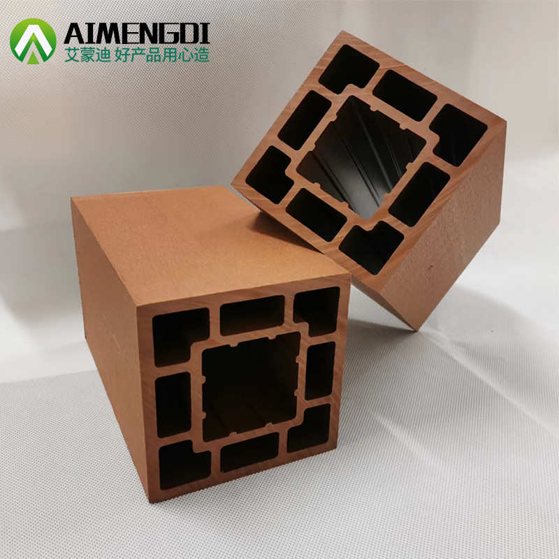 PE复合型材 承重木塑型材 防腐防潮材料 塑料垫木 景观120*120