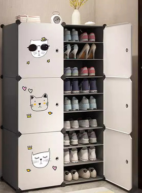 鞋架子简易门口用多层防尘收纳盒室内鞋柜收纳神器新款2025爆款