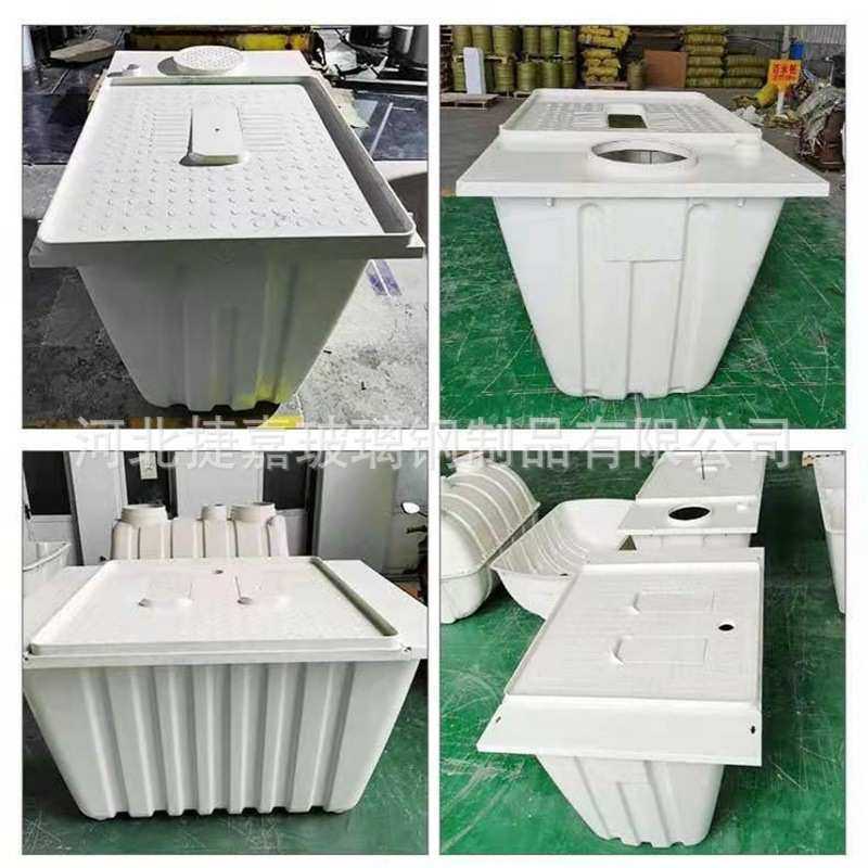 玻璃钢蹲便池 单双坑便池 单坑踏板旱厕 双坑踏板旱厕 一体化粪池