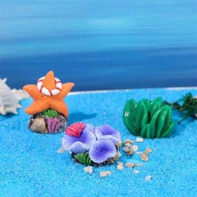 Colorful Resin Aquarium Mini Artificial Coral Reef