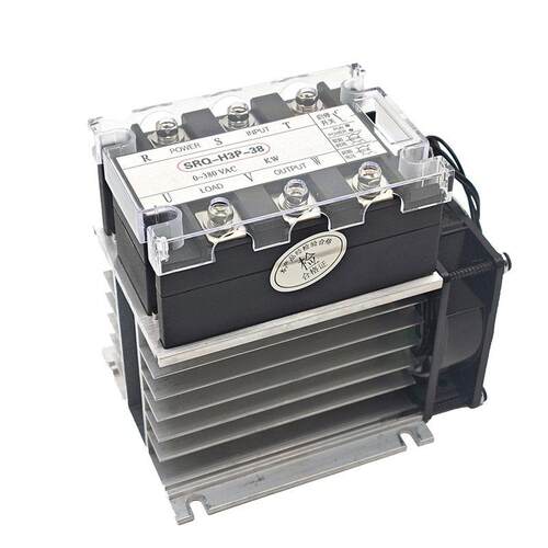 380V三相电机软启动器在线式缓启动模块1KW-30KW降压软启动模块
