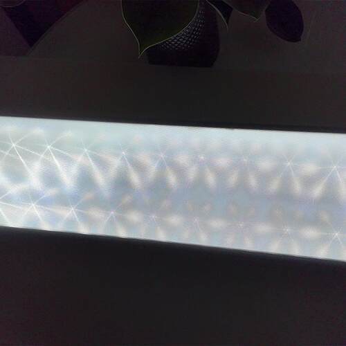 防眩光微晶板LED散光面板灯PC防炫膜耐力板双面光扩散匀光板