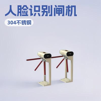立柱式三辊闸游乐场滑雪场专用检验票闸机电影院人脸识别票务摆闸