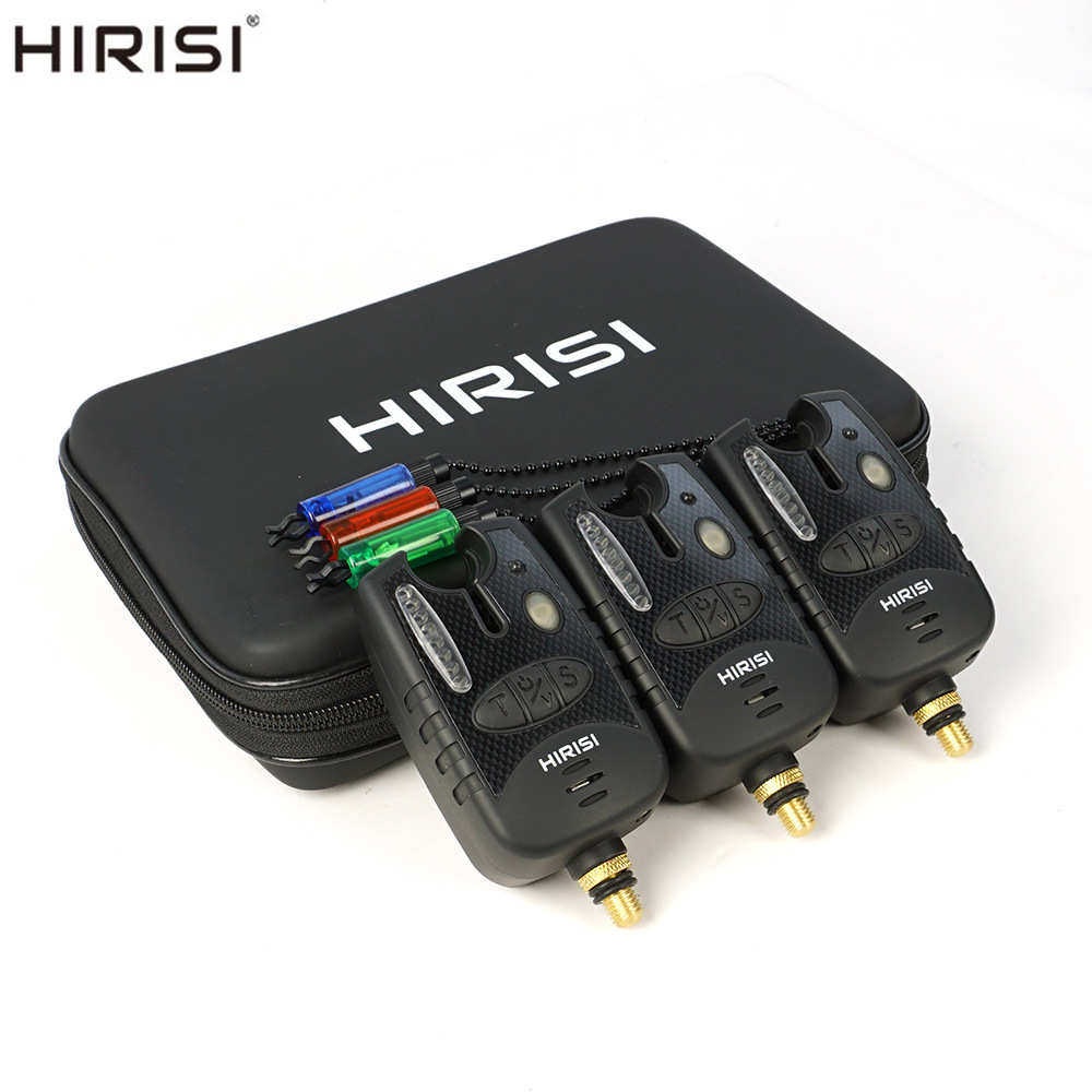 海瑞思HIRISI 欧式鲤鱼钓库钓三种报警器带三色摇摆器组合套装