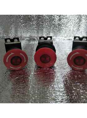 AR30V2LNOL带灯急停钮AR0V0L富士原AR30VOL-11装E3R急停3按按钮