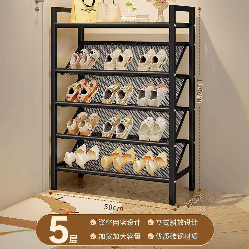 鞋架超薄多层家用门口窄小鞋架子省空间简易鞋柜室内鞋子收纳神器,收纳整理,书桌收纳置物架,淘宝优惠券,粉丝福利购,淘宝优惠卷