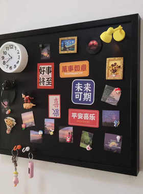 电表箱装饰画冰箱贴磁吸DIY手工电闸总开关遮丑客厅电源黑板挂画