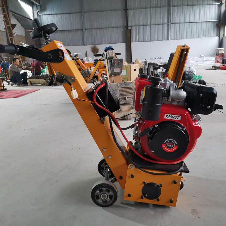 XBJ300型地坪翻新拉毛机 250型186F柴油机动力混凝土地面铣刨机