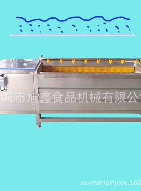 外贸出口清洗机全自动毛辊去皮清洗机商用西红柿毛桃苹果磨皮清洗