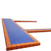 厂家箱浮桥码 头水上水上摩托艇批发浮水上塑料平台漂浮平台浮筒