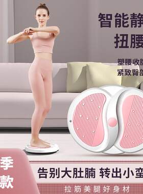 扭腰盘家用磁石锻炼腰部扭腰器 家用运动健身器材静音新款扭腰盘