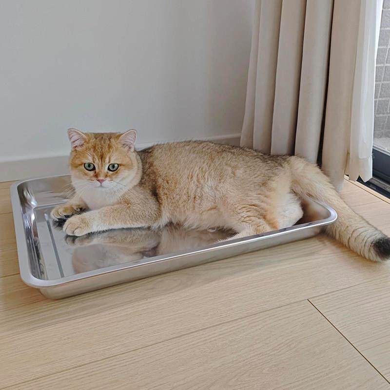 不锈钢宠物冰垫猫咪凉窝凉垫创意猫狗垫子凉感窝夏季新款降温神器