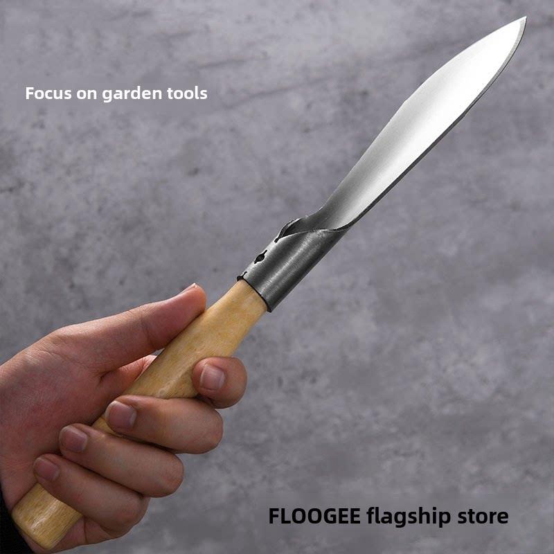 不锈钢小铲子种花工具挖野菜养种花小铲子园艺盆栽挖土迷你小铁锹