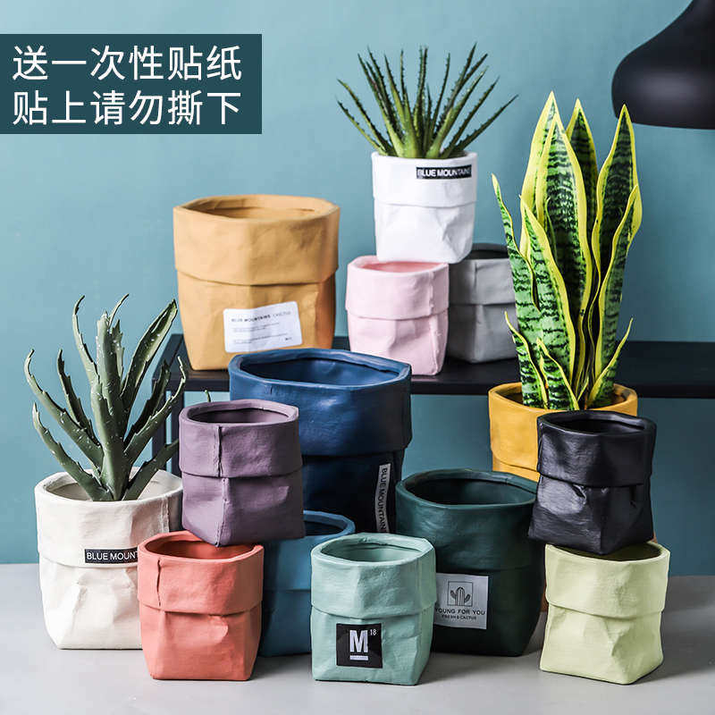 陶瓷简约大号迷你小花盆盆栽创意家用绿萝多肉仙人掌兰花驰兆,鲜花速递/花卉仿真/绿植园艺,花盆,淘宝优惠券,粉丝福利购,淘宝优惠卷