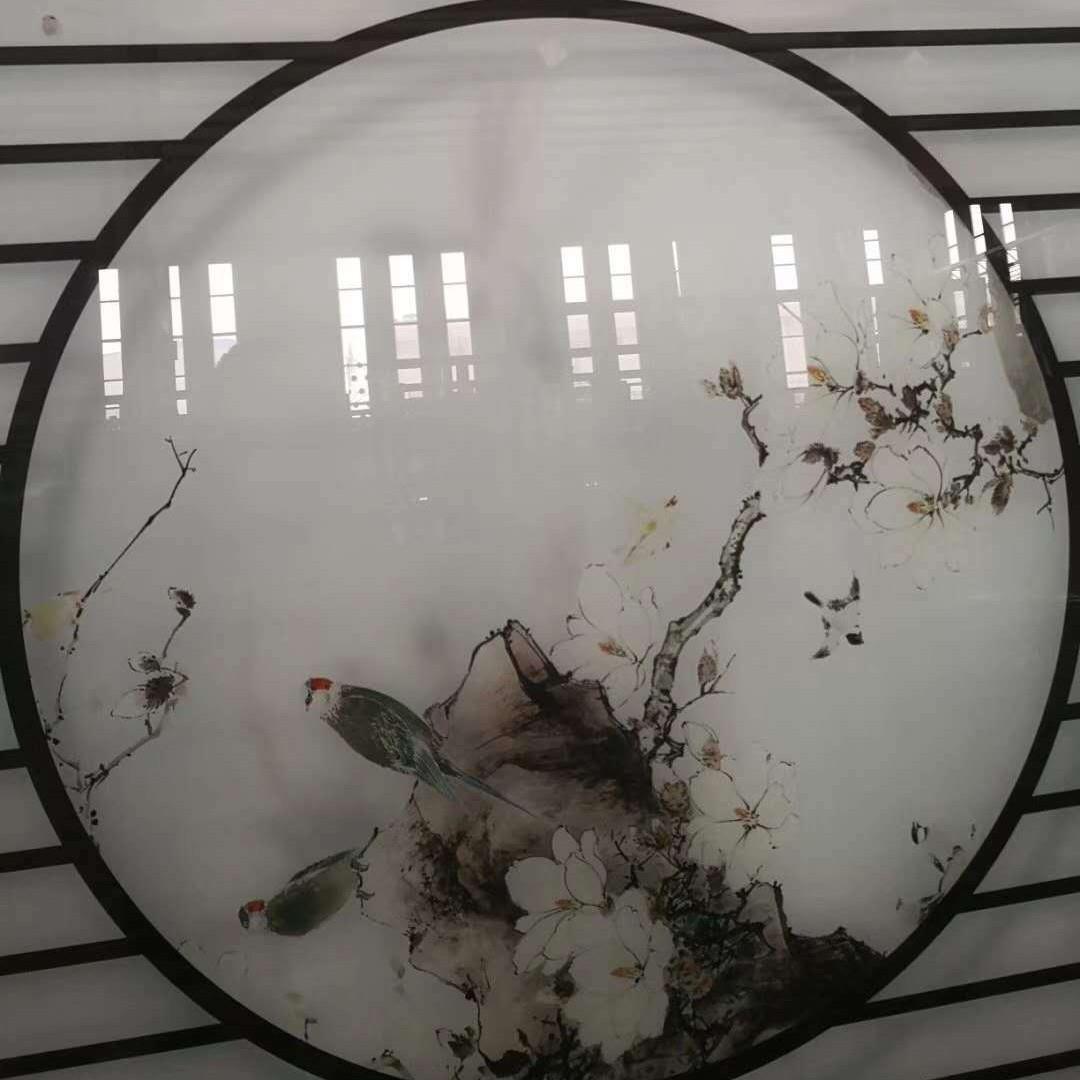 夹丝艺术玻璃屏风隔断现代镜面防爆夹胶钢化玻璃建筑装饰厂家货源