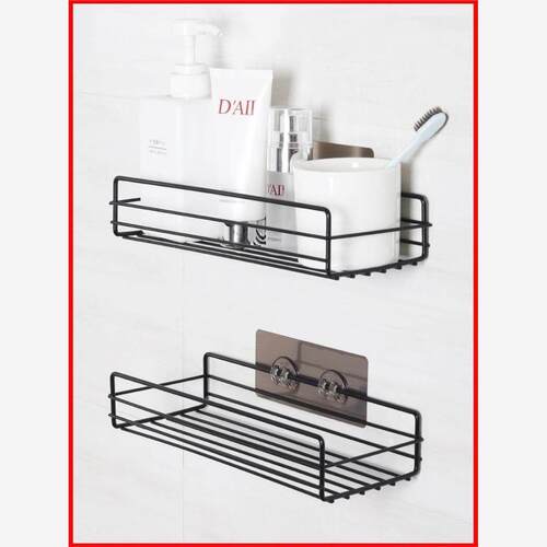 Bathroom Shelves Kitchen Wall Shelf Shower Storage Rack