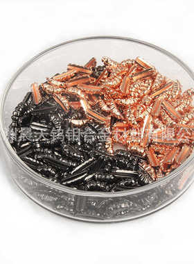 Tungsten shrimp body钨背 钨合金飞蝇钓鱼坠 高比重钨钢钨背