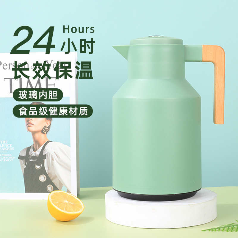 保温壶家用大容量暖水壶保温瓶热水壶宿舍便携玻璃内胆水壶暖水瓶