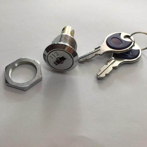 望通WT9943叶片4S工具箱锁 铁皮柜联动锁大号22MM钢制抽屉锁芯