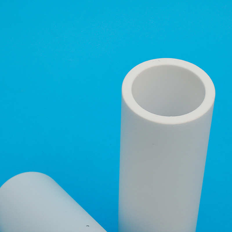 氧化铝厂家陶瓷耐高温套管保护绝缘  耐磨异形管管陶瓷