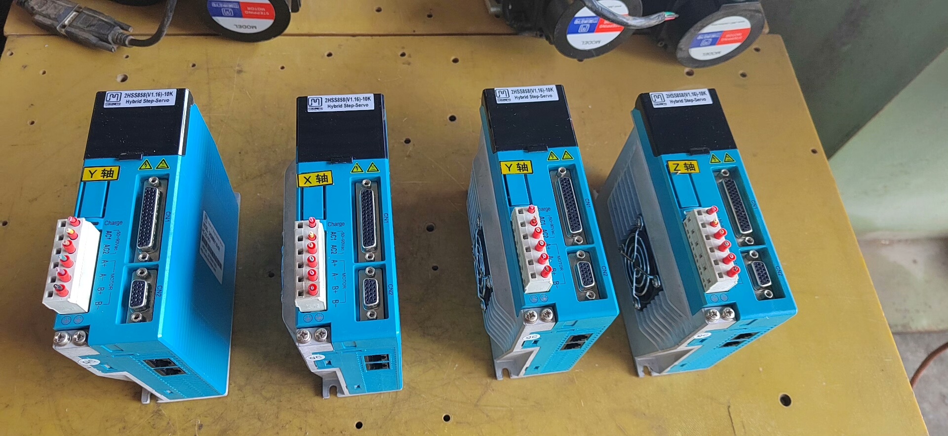 杰美康步进驱动器2HSS858（V1.6）一10k，二手拆机