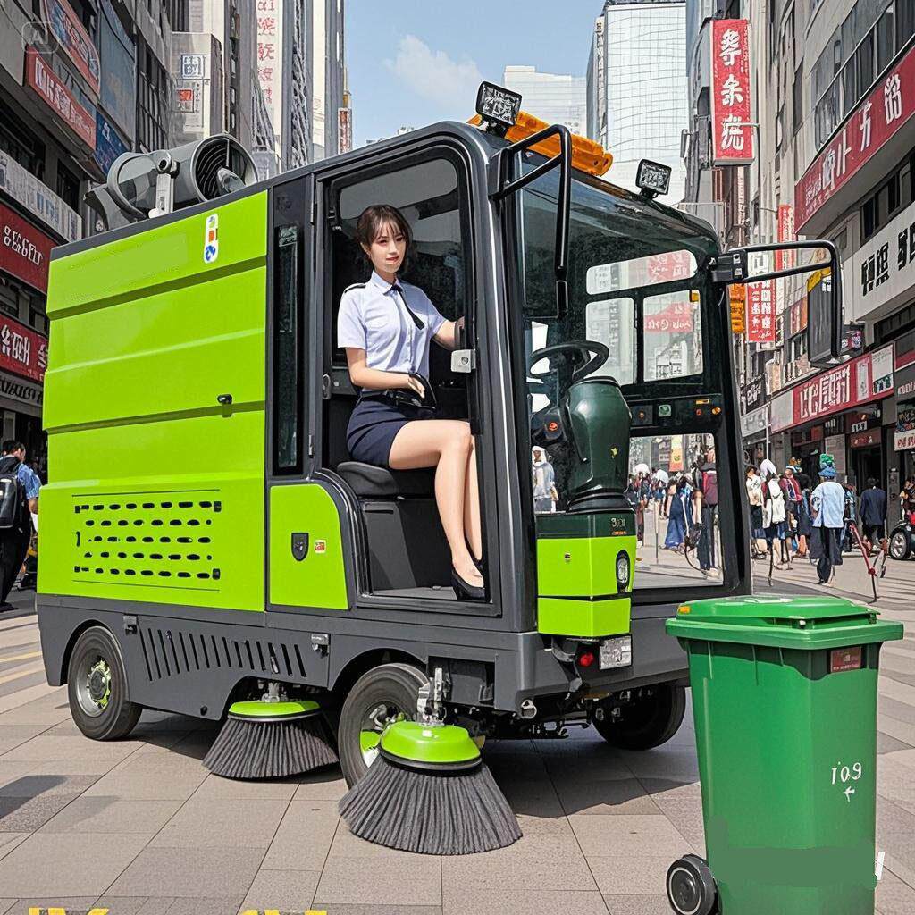 电动驾驶式扫地车社区工厂车间扫地机工业清扫车环卫车道路扫路车