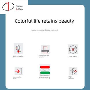 2卷A3格式 3082 办公家用商用小型照相塑料封口机塑料封 Denton
