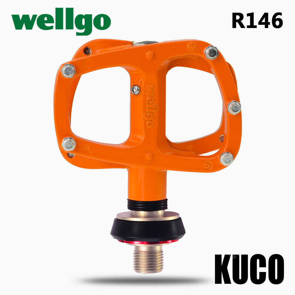 维格Wellgo公路自行车山地车铝合金脚踏培林轴承踏板脚蹬轻量R146