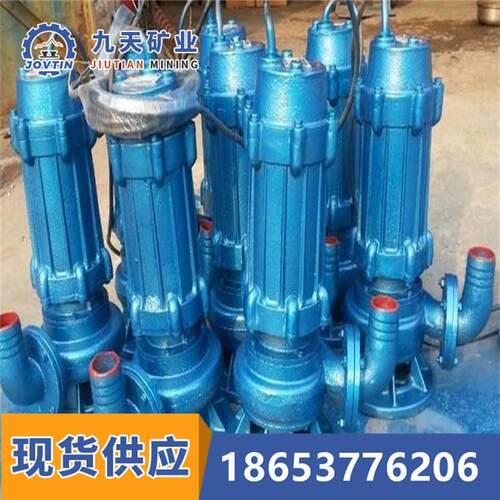 九天无堵塞排污泵an全可靠304/316耐s蚀潜水污水泵