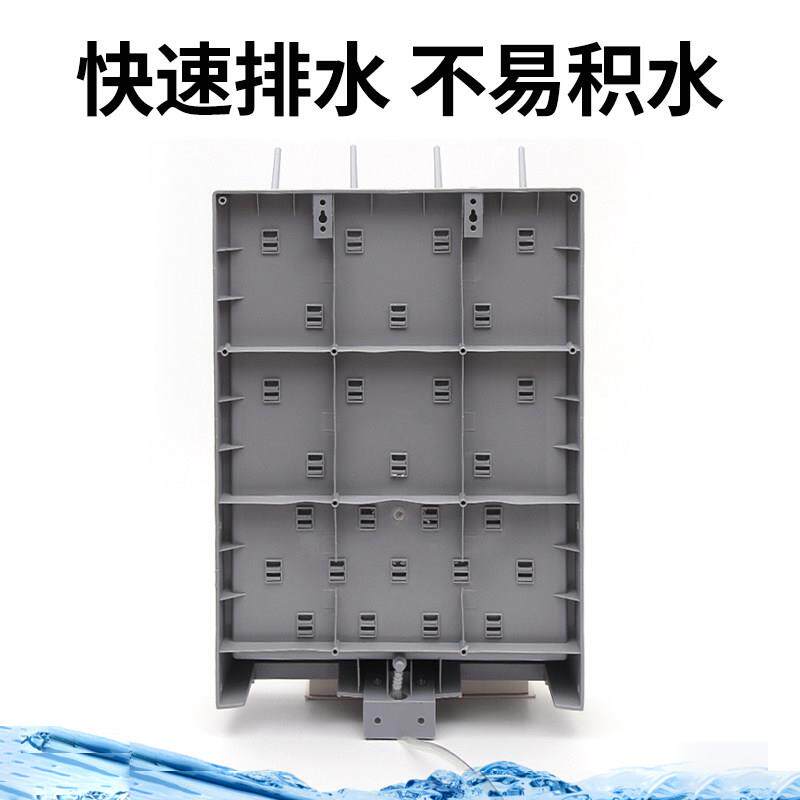 烧验杯架子化/验室用滴品双面pp2棒灰色水架实室7沥水架实验台桌