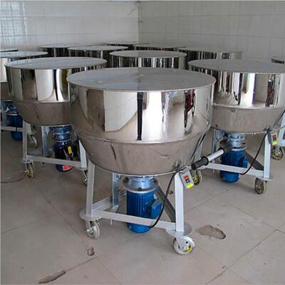 立式不搅锈钢材质机 混合草料搅拌机 饲三相电HX-200380v干粉拌搅