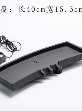 古都新中式鱼池假山造景水景循环流水器摆件石槽鱼缸吸水陶瓷配件