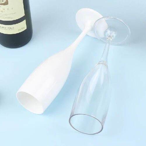 1pc Acrylic Champagne Cup Couple Wedding Toast Cup Wedding