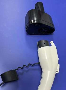 源头工厂新款CCS1转J1772二合一直流交流特斯拉转接头快充