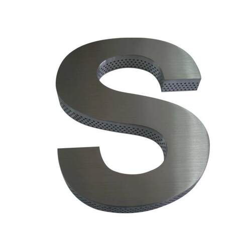 侧发光冲孔发光字穿孔金属发光字